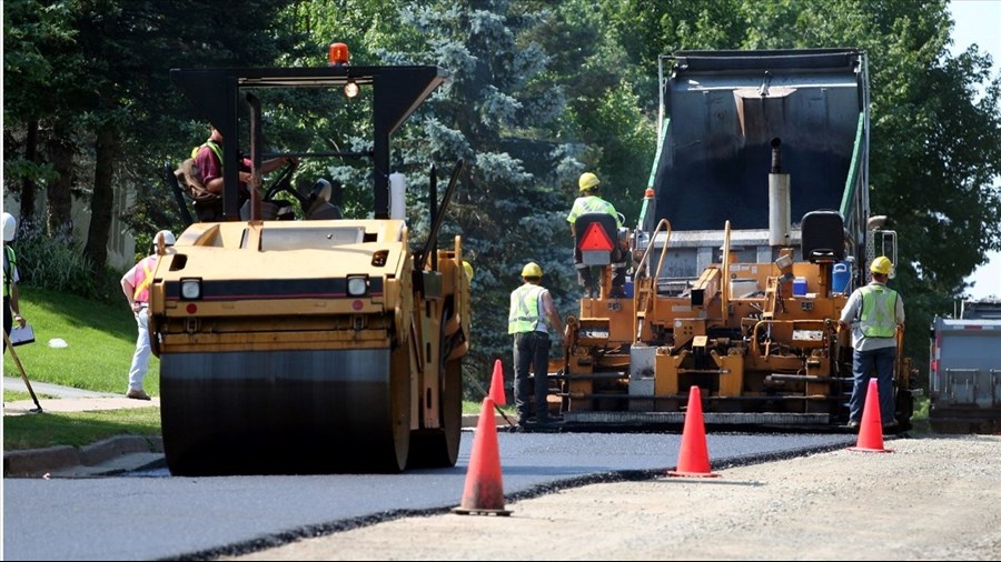 Des travaux de pavage prévus ce printemps à Beauharnois 