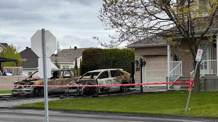 Incendie suspect à Saint-Zotique: la SQ demande l'aide des citoyens 