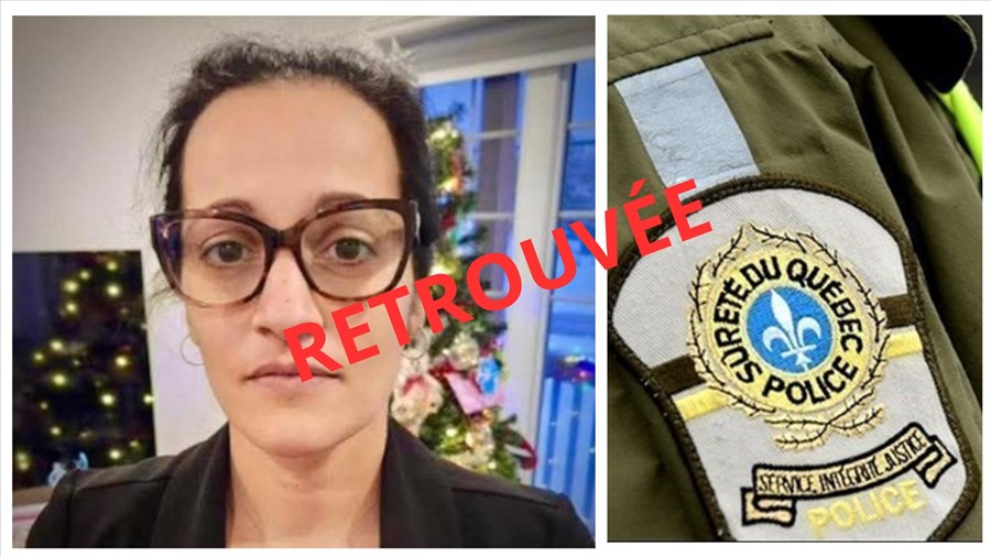 Marie-Andrée Chayer Mcsween a été retrouvée