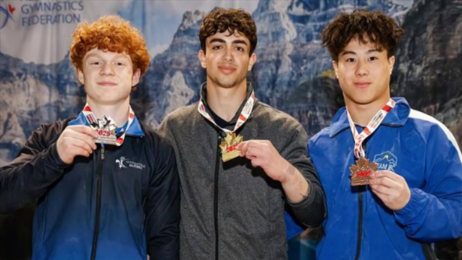 Podiums, records et premières  pour Gymini à Calgary