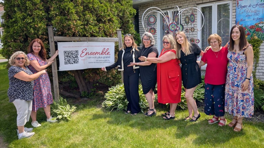Ensemble, on voit plus grand: une campagne pour les femmes d’ici