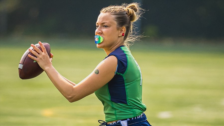 Le Collège Bourget remporte le tournoi provincial de flag-football féminin