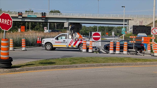 Réouverture de l’entrée du chemin des Chenaux vers l’A-40 Est dès le 12 juin