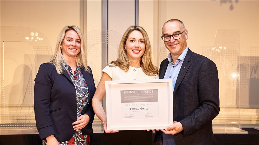 Une bourse de perfectionnement remise à Pamela Nantel