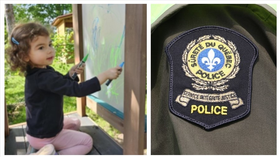 Disparition d’une fillette de 3 ans à LaSalle : la SQ demande l’aide du public