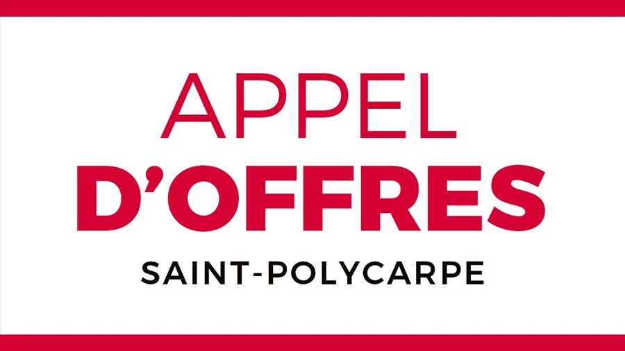 APPEL D'OFFRES : Services professionnels pour la préparation de plans et devis