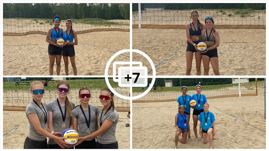 Un premier tournoi régional jeunesse de volleyball de plage réussi