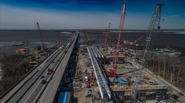 Fermeture partielle de l’A-40 ouest au pont de l’Île-aux-Tourtes