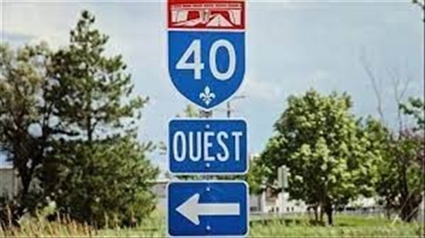 La fermeture prévue sur l'autoroute 40 cette fin de semaine est annulée 
