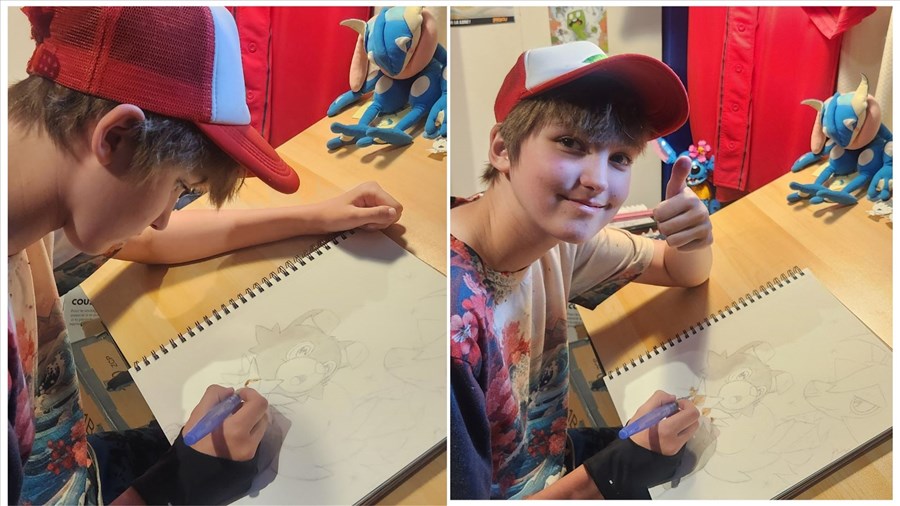 Joséphine Ravard : l’expression par le dessin