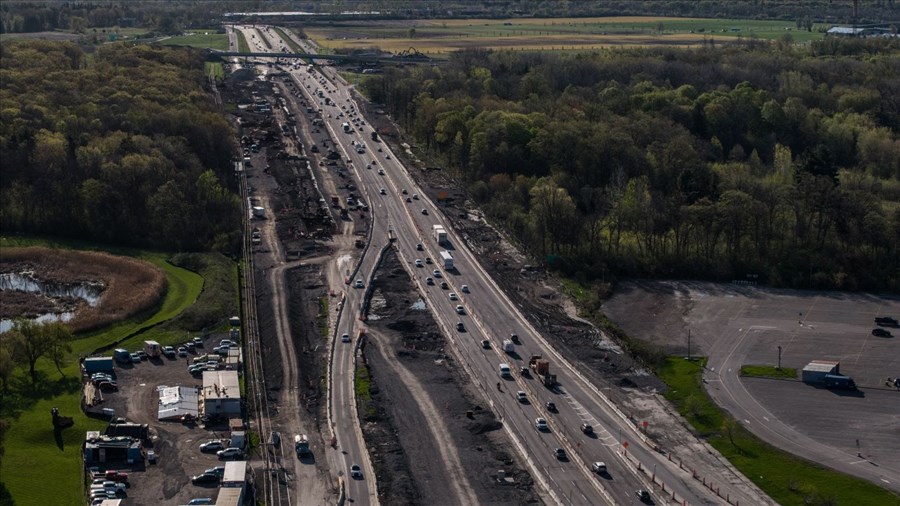 Fermeture d'une voie sur le Pont de l'Île-aux-Tourtes 