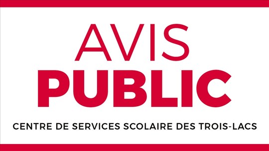 Avis public: Adoption des modification au règlement de délégation de pouvoirs du CSSTL