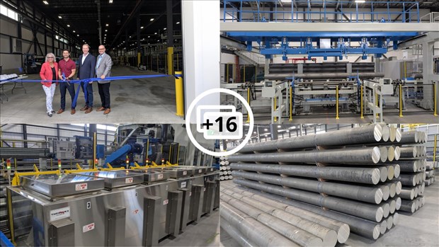 La première usine d'extrusion entièrement électrique débute ses activités  