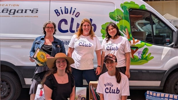 La Caravane du Biblio CLUB s'arrête aux Régates de Valleyfield 