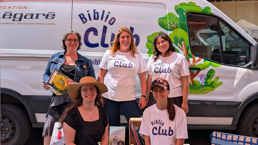 La Caravane du Biblio CLUB s'arrête aux Régates de Valleyfield 