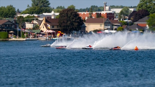 Annulation du reste du programme de courses aux Régates de Valleyfield 