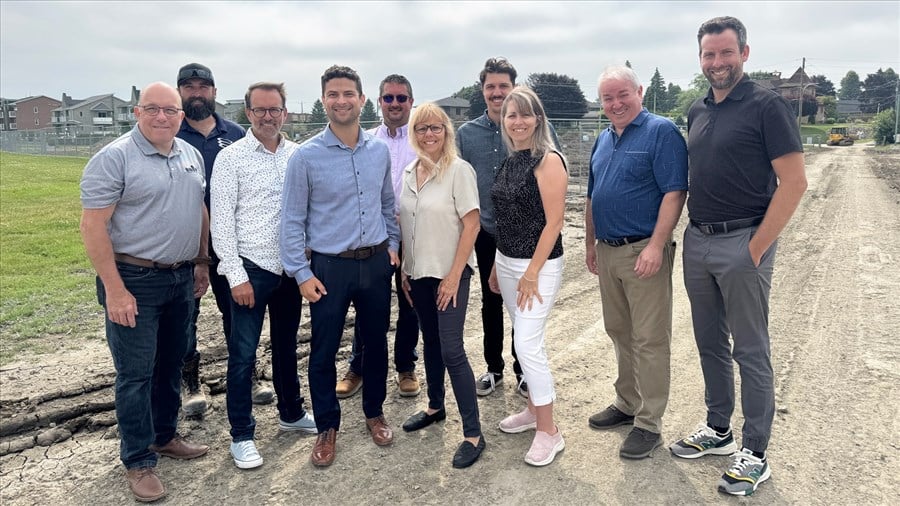 Salaberry-de-Valleyfield donne le coup d’envoi au réaménagement du parc Marcil