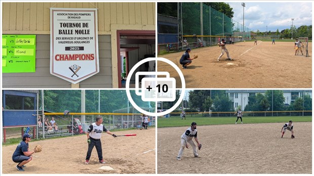 Une première édition réussie pour le tournoi de balle-molle des services d’urgence