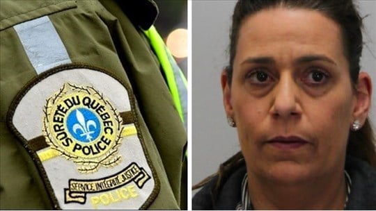 Sûreté du Québec: une quinquagénaire de Vaudreuil-Dorion recherchée 