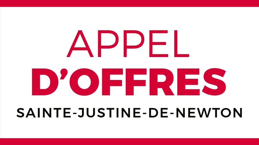 Appel d'offres 2025-003