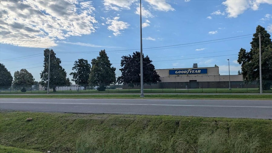 Goodyear met en vente son usine de Salaberry-de-Valleyfield 