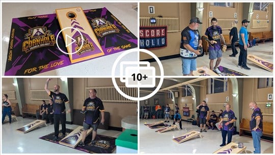 EN VIDÉO | L'engouement pour le cornhole atteint Vaudreuil-Soulanges