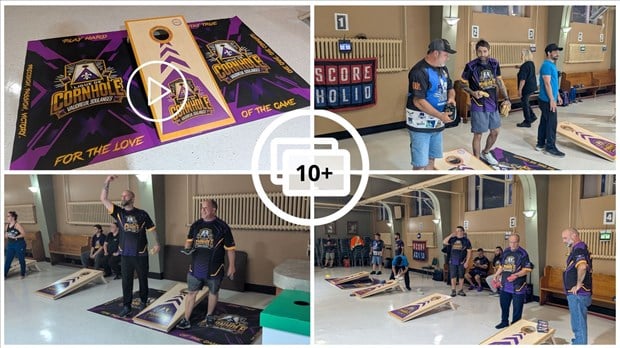 EN VIDÉO | L'engouement pour le cornhole atteint Vaudreuil-Soulanges