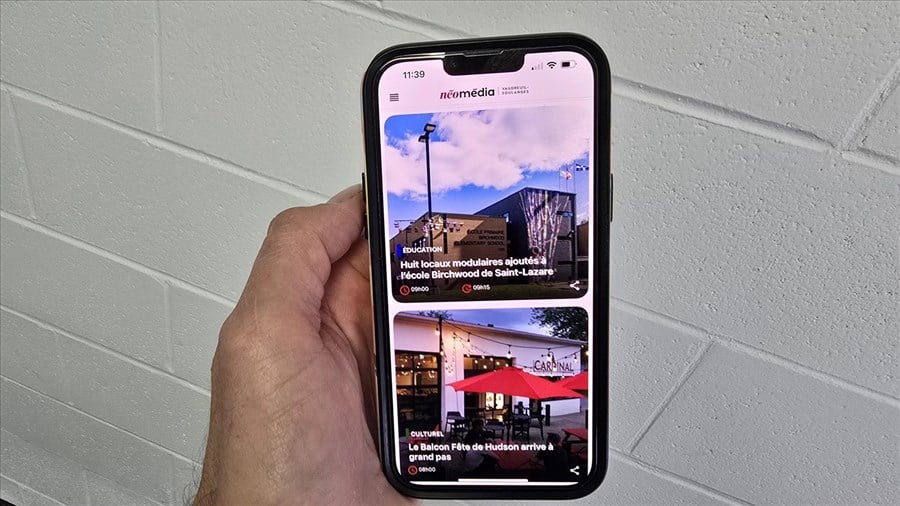 Après une panne, l’application mobile iPhone et iPad Neomedia est de retour