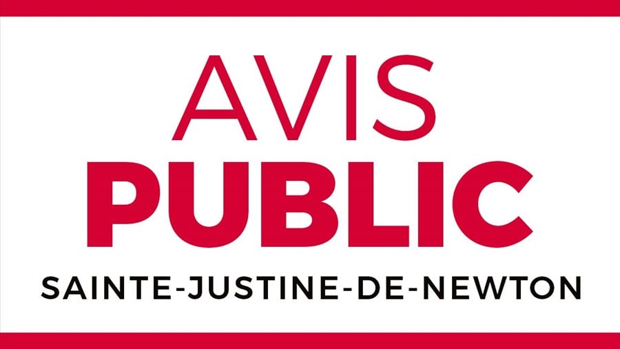 Avis Public - Dépôt du sommaire du rôle d'évaluation foncière