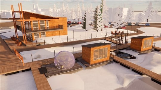 NordiQ Sauna : une nouvelle attraction hivernale sur la baie Saint-François