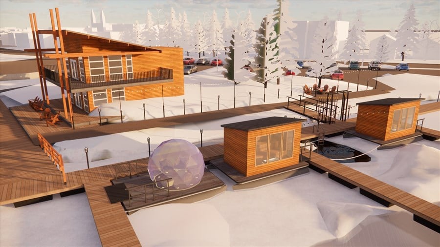 NordiQ Sauna : une nouvelle attraction hivernale sur la baie Saint-François