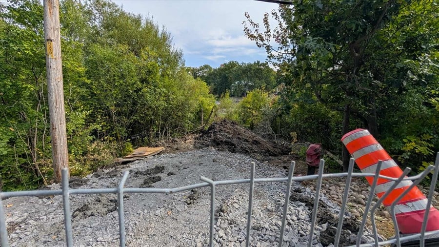 Des travaux majeurs en cours à L'Île-Cadieux 