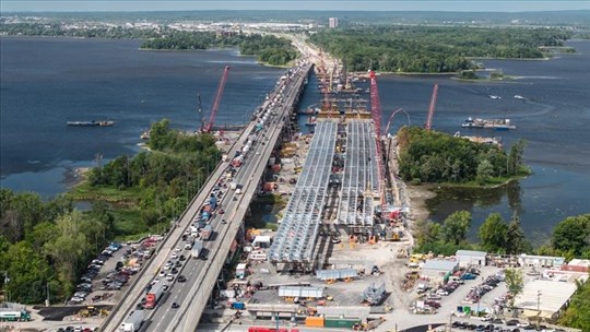 Pont de l'Île-aux-Tourtes: Ajustement temporaire de la gestion dynamique