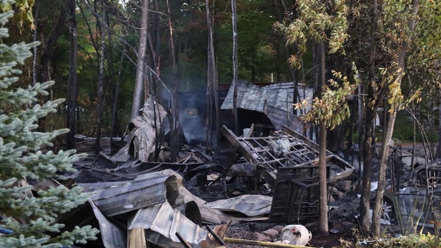 Incendie à Sainte-Marthe: un homme est arrêté