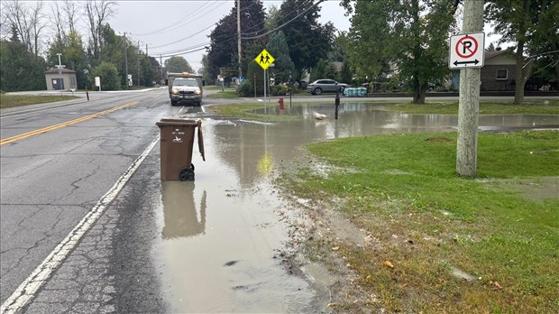 Le secteur ouest de Saint-Zotique affecté par un bris d'aqueduc 