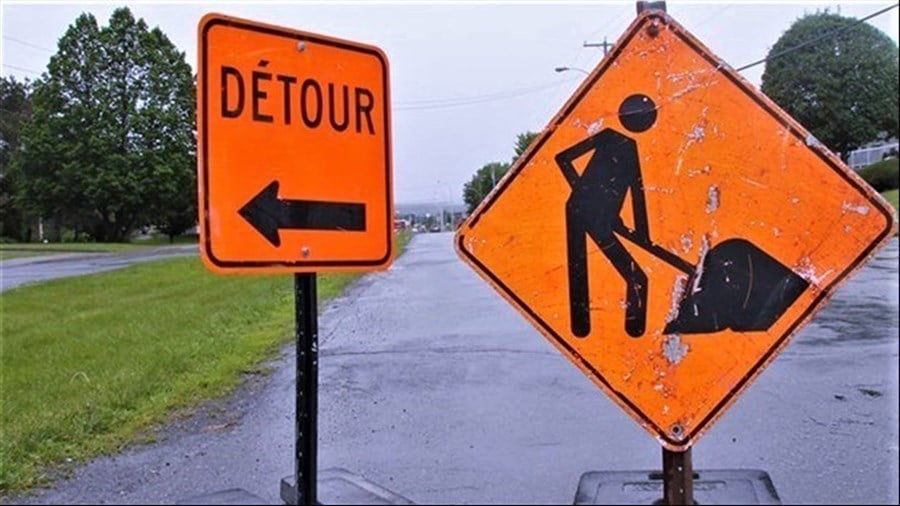 Travaux routiers à Coteau-du-Lac et Rigaud : entraves prévues cette semaine