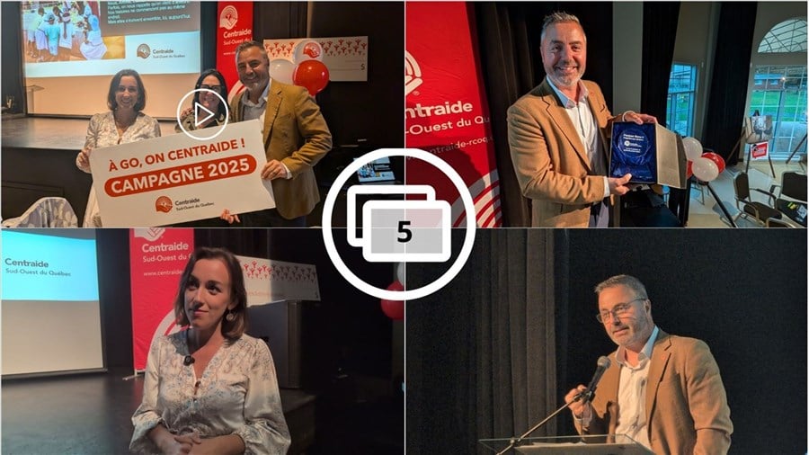 EN VIDÉO : Centraide Sud-Ouest donne le coup d’envoi à sa campagne 2025