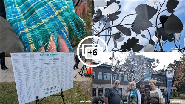 Une oeuvre d'art qui rend hommage aux familles pionnières de Saint-Lazare 