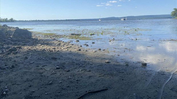 Augmentation temporaire du niveau du lac Saint-Louis