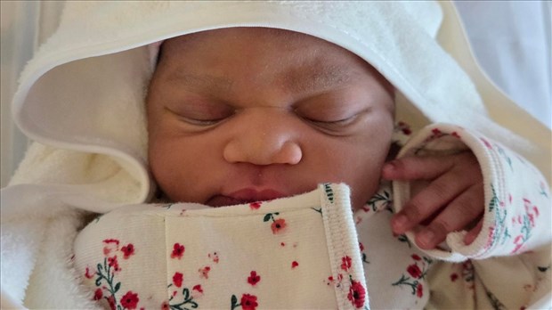 Montérégie-Ouest: Le premier bébé de l'année est né à minuit 