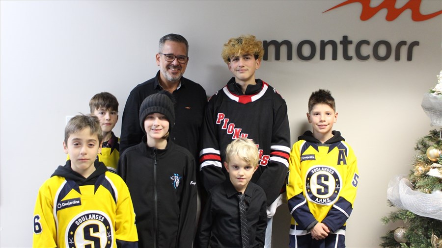 Des jeunes de la MRC remercient les grands donateurs