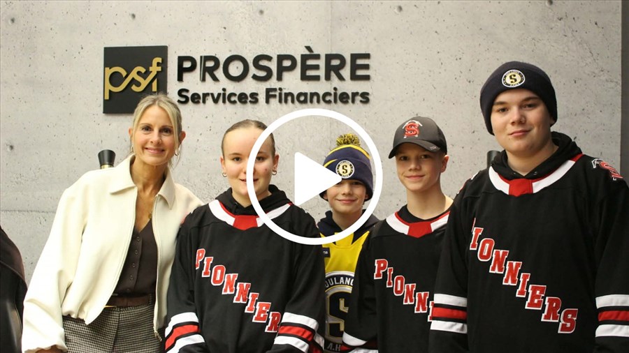 Des jeunes de la MRC remercient les grands donateurs