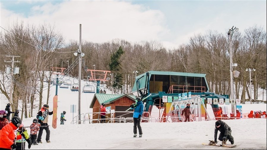 La station de ski Mont Rigaud ferme pour l'après-midi