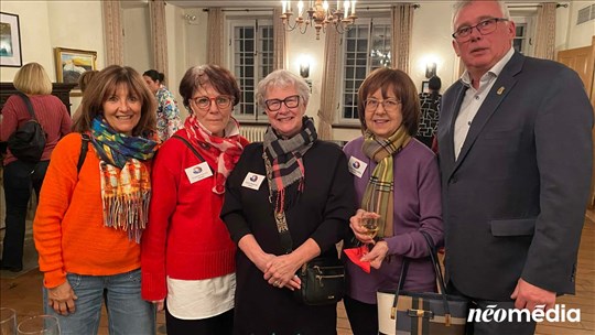 Vernissage de l'exposition Entre-Nous à la Maison Trestler