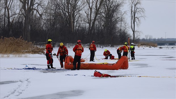 Sauvetage sur glace : campagne de prévention