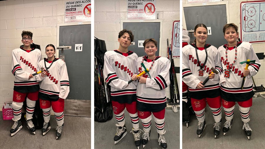 Deux défaites et une victoire pour les Pionniers de Soulanges 
