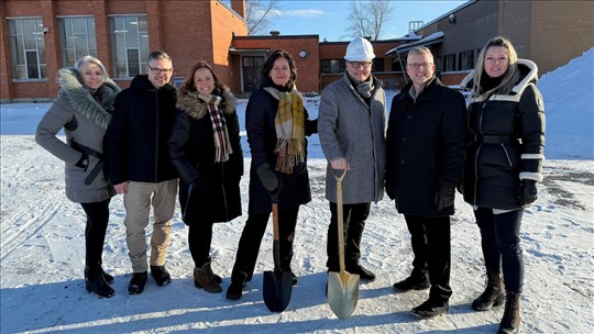 Construction d'une école modulaire à Salaberry-de-Valleyfield