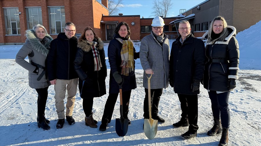 Construction d'une école modulaire à Salaberry-de-Valleyfield