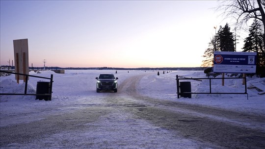 Le pont de glace Hudson-Oka est réouvert