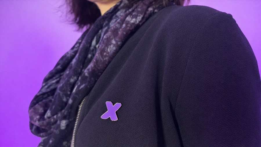 Un X pour barrer la route à la violence en milieu scolaire